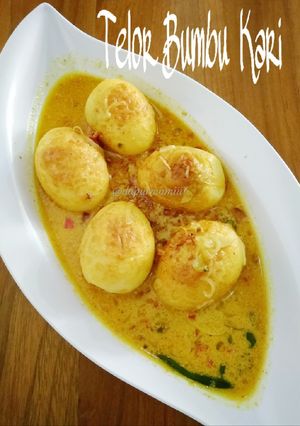 Foto resep Telor Bumbu Kari