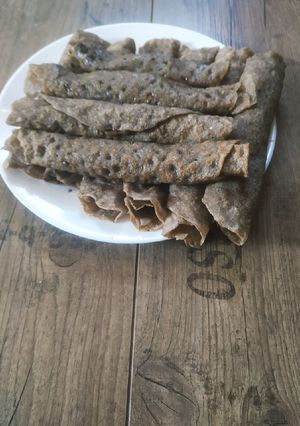 Zöldbabánlisztes palacsinta 🥞 recept fotója