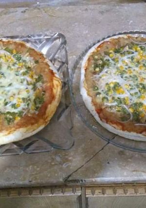 A picture of Quick Pizza 🍕with out oven.