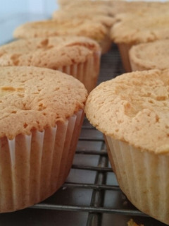 A picture of Orange muffins.