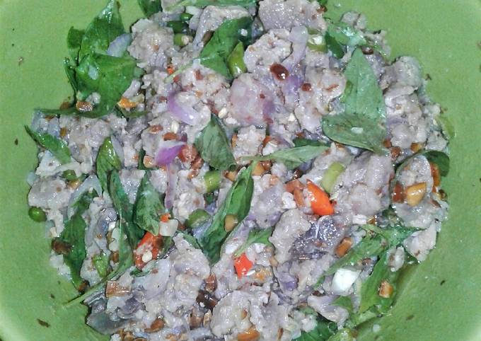 Gohu ikan tuna (khas ternate) foto resep utama