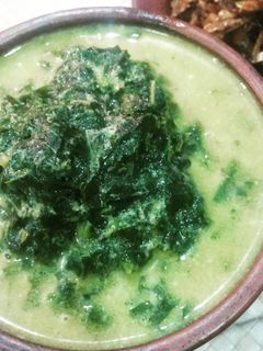 Foto resep Daun singkong masak santan