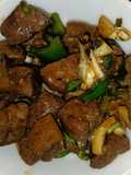 Hati Lembu dan Lada Benggala Goreng