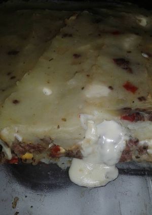 Una foto de Pastel de papa