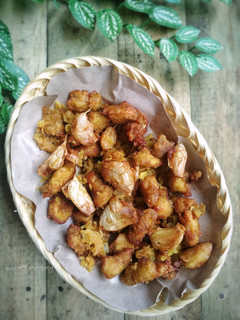 Foto resep Ayam Goreng Bawang Putih Khas Batam