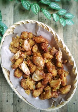 Foto resep Ayam Goreng Bawang Putih Khas Batam