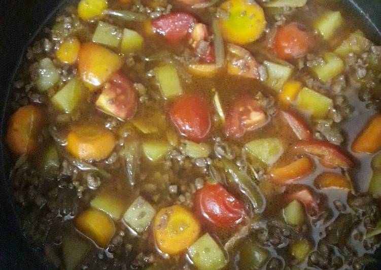 Resep masakan Semur Daging Cincang | Cara Bikin Semur Daging Cincang Yang Enak Banget