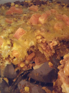 A picture of Enchilada Casserole.