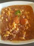 Guiso, simple... con alubias