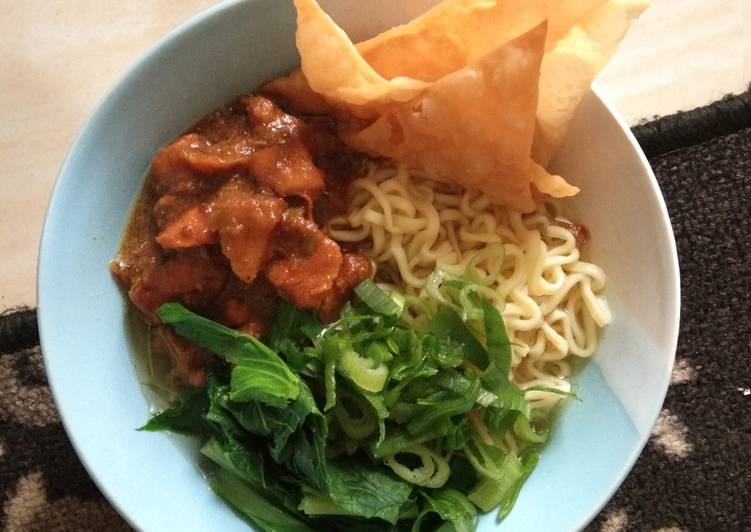 Resep 18. Mie Ayam enake pol, Bikin Ngiler