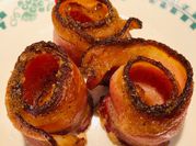 A picture of candied bacon