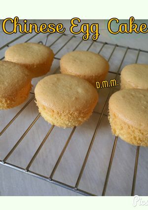 Foto resep Chinese egg cake