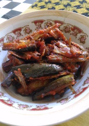 Foto resep Teri Terong Balado