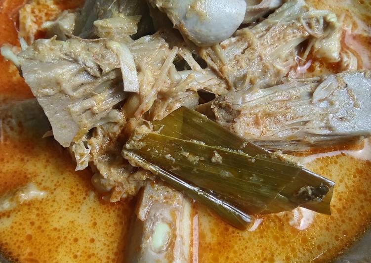 Anti Ribet, Buat Gulai nangka muda praktis