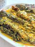 Ikan Keli Salai & Pucuk Ubi Masak Tempoyak