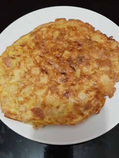 Una foto de Tortilla de papas fritas