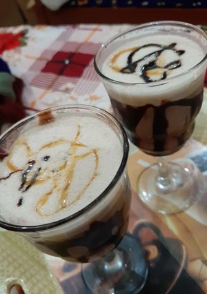A picture of Mocca cold coffee Ramadan special with Huma kitchen.
