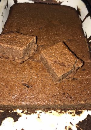 Una foto de Brownie súper saludable!