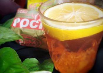 Resep Mudah Ice Lemon Tea Gula Batu Gurih Mantul