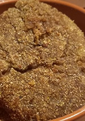 Una foto de Hamburguesas de lentejas y cebolla