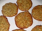 Una foto de galletas de banana con stevia