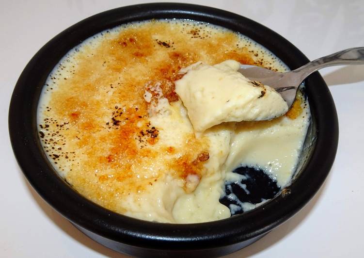 Guide pas à pas pour faire Tous les soirs de la semaine Crème brûlée (vegan)