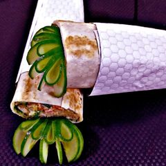 A picture of Falafel Wrap.