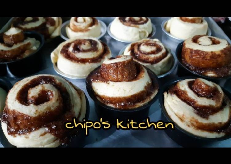 Anti Ribet, Buat Cinnamon rolls Menu Enak