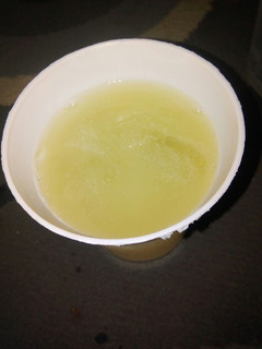 A picture of Orange+Ginger juice.
