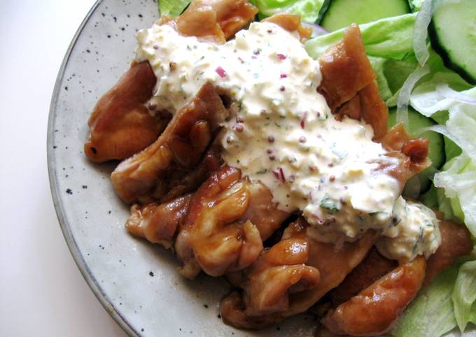 Teriyaki Chicken With Tartar Sauce