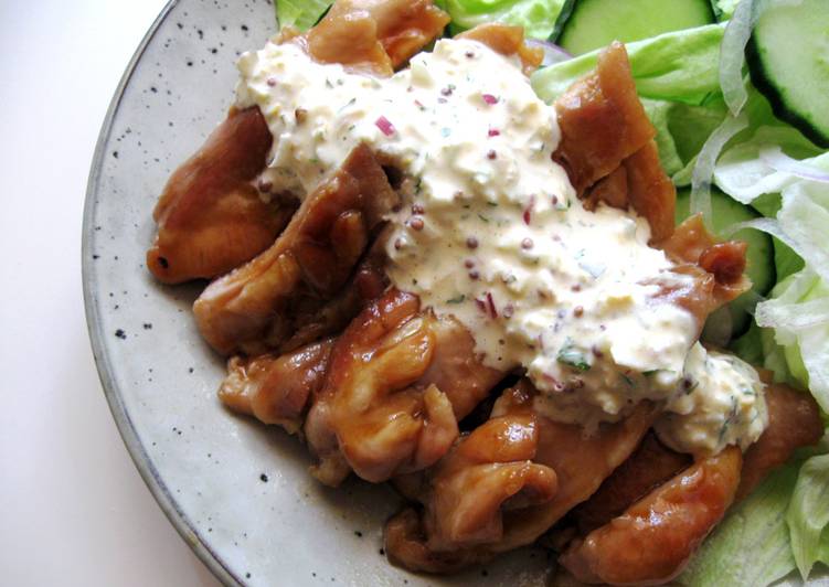 Teriyaki Chicken With Tartar Sauce