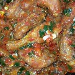 A picture of Peppered chicken.