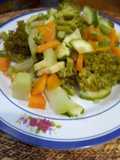 Verduras sudadas