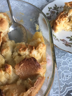 A picture of Caramel Bread Pudding #myfavouriterecipe.