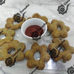 A picture of Yam Garlic Rings.