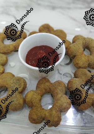 A picture of Yam Garlic Rings.