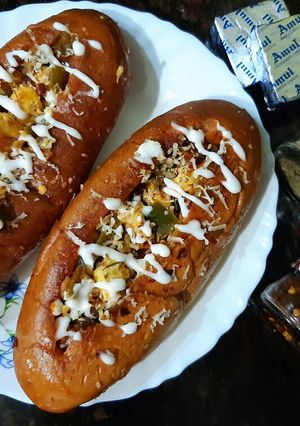 মশলা পনির হট ডগ(Masala paneer hot dog recipe in bengali) রেসিপির প্রধান ছবি
