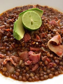 Una foto de Sopa de Lentejas