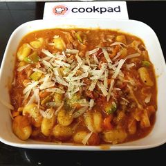 A picture of My Bacon Cheese & Tomato Gnocchi 😀.