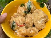 Gambar chicken salted egg royco