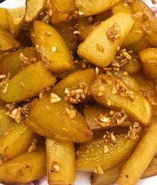 khoai tây bơ tỏi