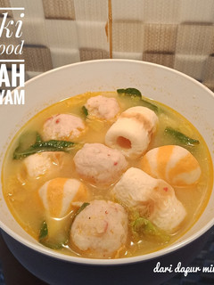 Foto resep Suki seafood kuah tomyam