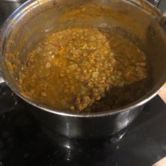 Little sister’s lentils soup A picture of Little sister’s lentils soup.