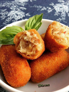 Una foto de Croquetas de Bacalao