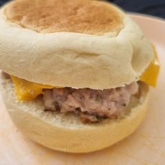 A picture of McDonald's McMuffin.