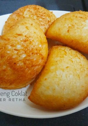 Foto resep Roti Goreng Coklat simpel #Ramadhan1