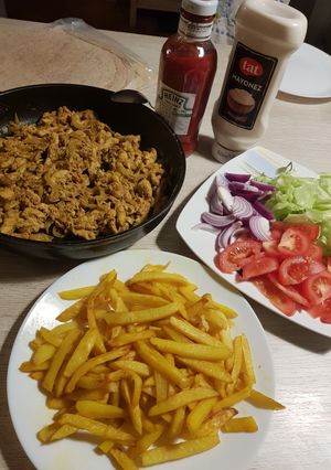 صورة لوصفة شاورما الدجاج
