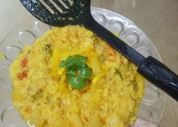 Easiest Way to Recipe Appetizing Potato Dal khichdi