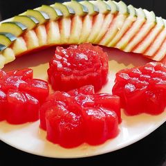 A picture of Watermelon jelly.
