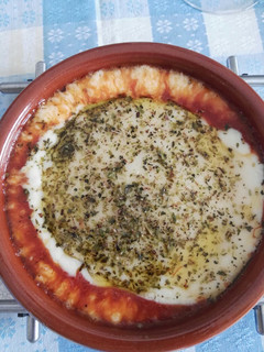 Una foto de Provolone al horno